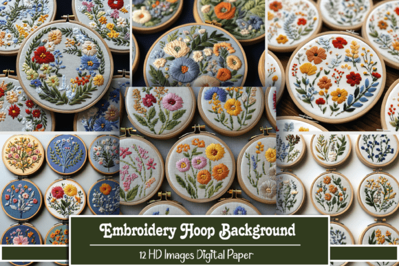 Embroidery Hoop Background Review for Apparel