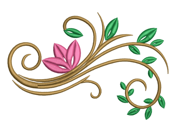Floral Vine Scroll Embroidery Review for Holiday Collections
