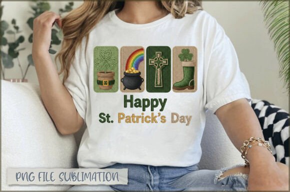 Happy St. Patricks Day Embroidery PNG Review