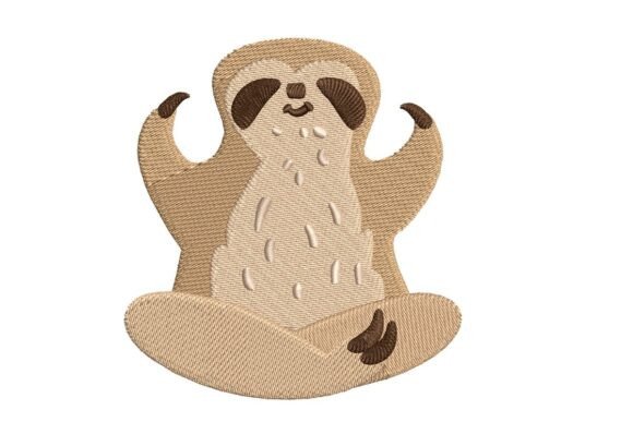 Review: Meditating Sloth Embroidery for Business